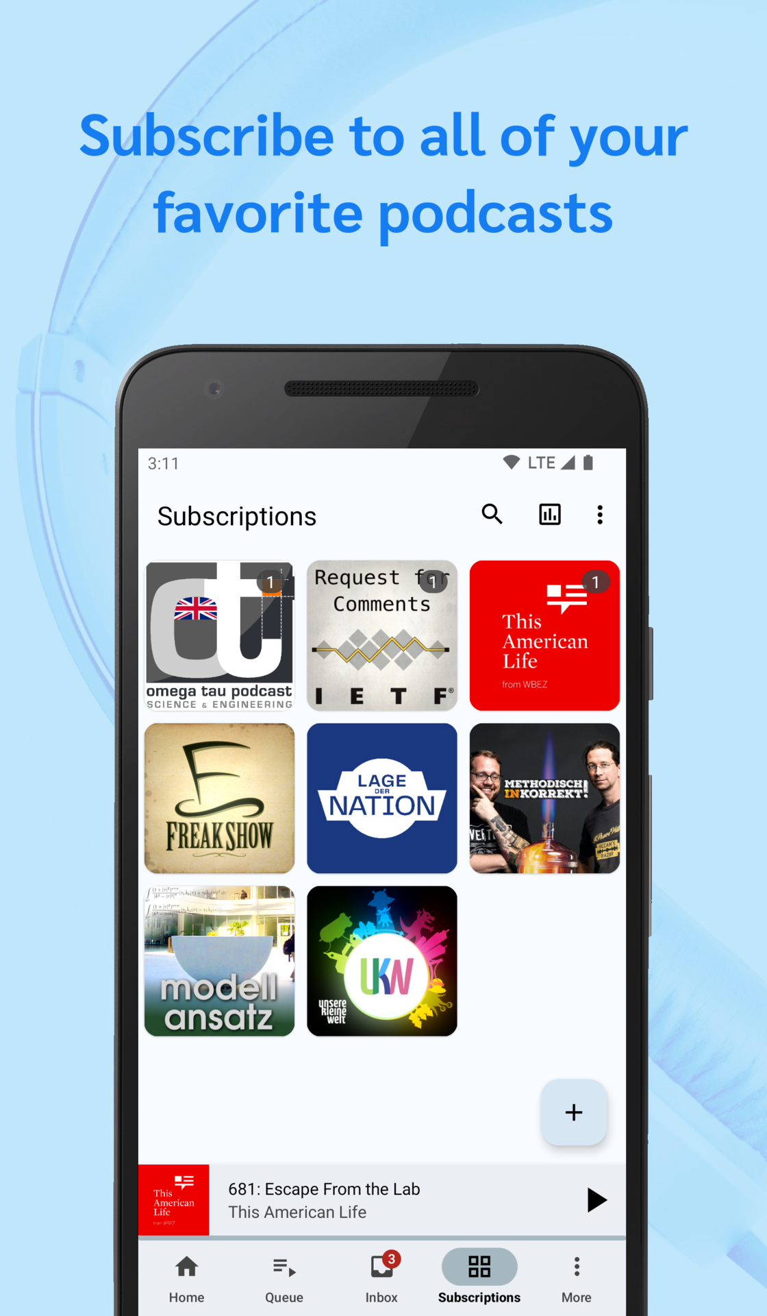 https://github.com/AntennaPod/AntennaPod/blob/HEAD/Screenshot 1