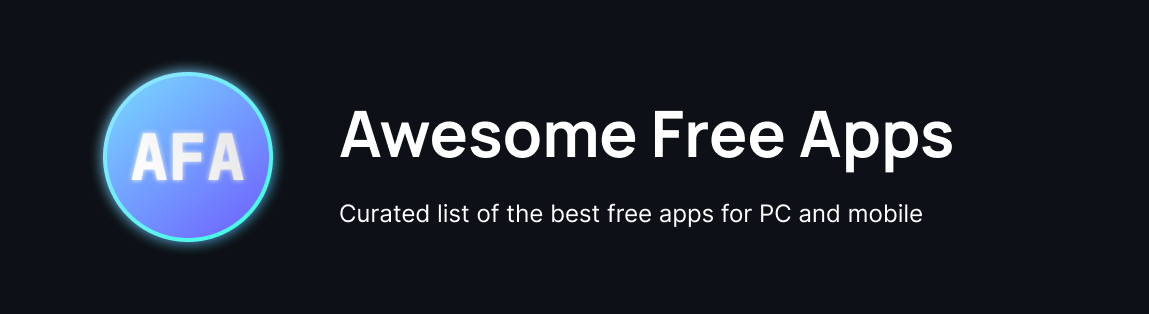 https://github.com/Axorax/awesome-free-apps/blob/HEAD/Logo