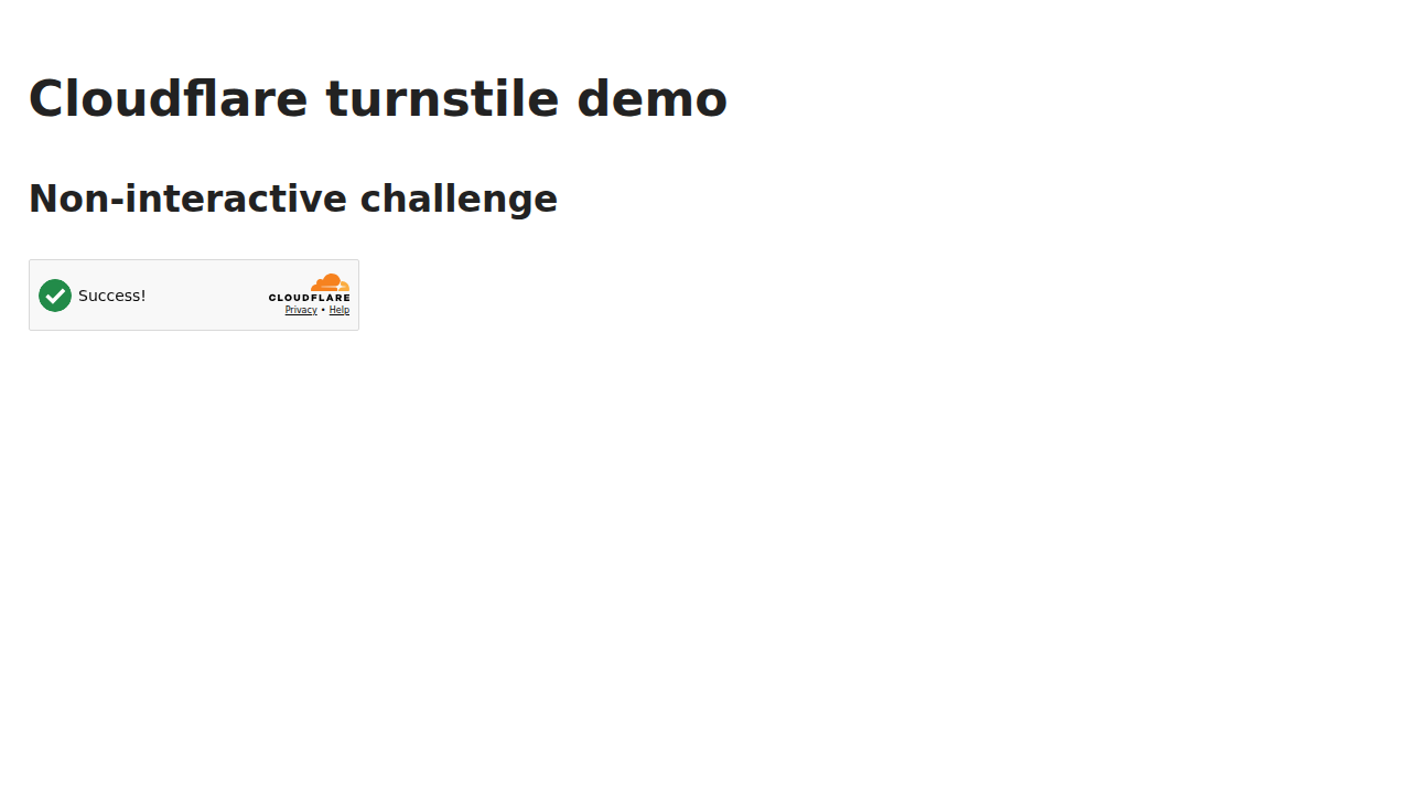 https://github.com/CloakHQ/CloakBrowser/blob/HEAD/Cloudflare Turnstile — Success