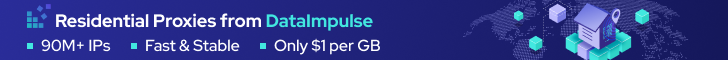 https://github.com/D4Vinci/Scrapling/blob/HEAD/At DataImpulse, we specialize in developing custom proxy services for your business. Make requests from anywhere, collect data, and enjoy fast connections with our premium proxies.