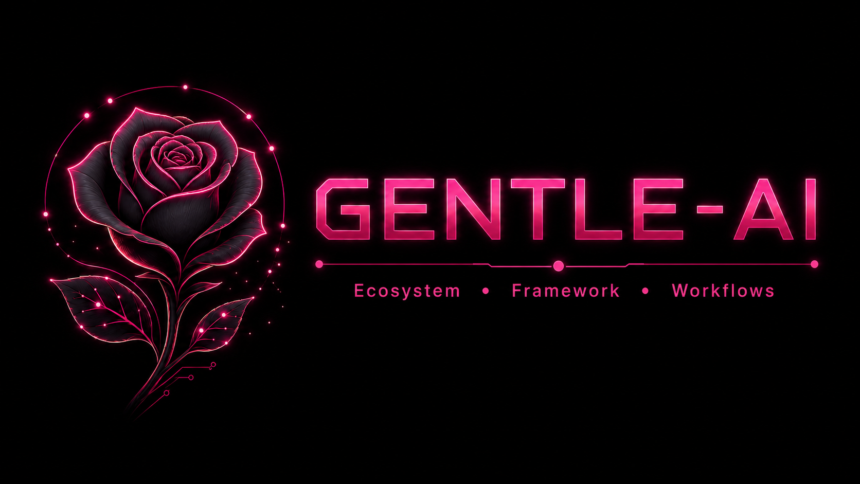 https://github.com/Gentleman-Programming/gentle-ai/blob/HEAD/Gentle-AI neon rose banner