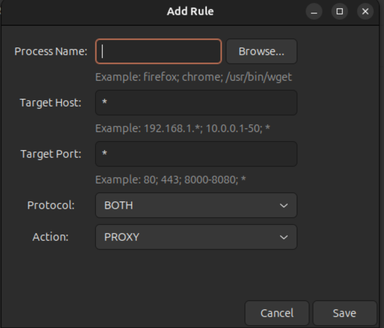 https://github.com/InterceptSuite/ProxyBridge/blob/HEAD/Add/Edit Rule Linux
