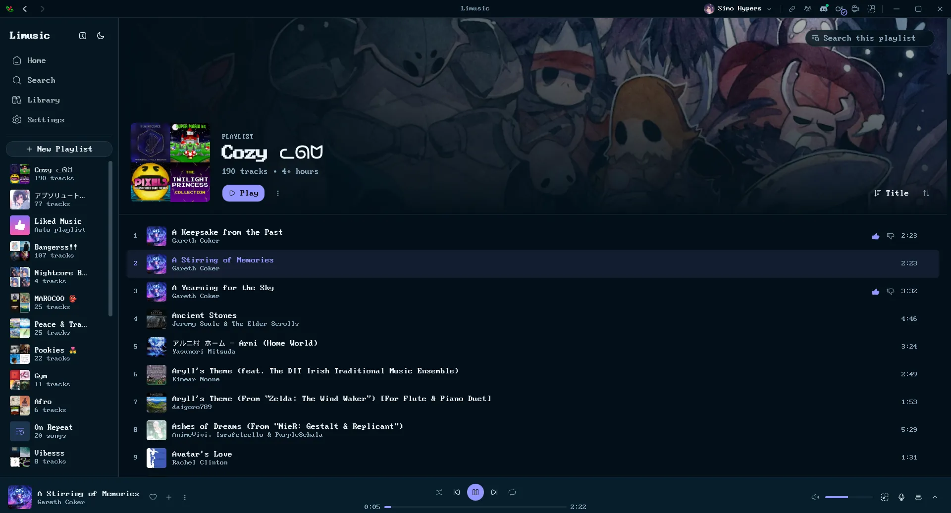 https://github.com/SimoHypers/limusic/blob/HEAD/A playlist in Limusic