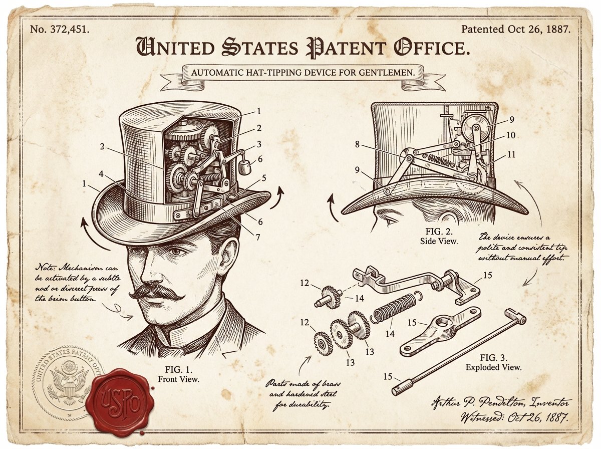 https://github.com/YouMind-OpenLab/awesome-nano-banana-pro-prompts/blob/HEAD/Vintage Patent Document for an Invention - Image 2