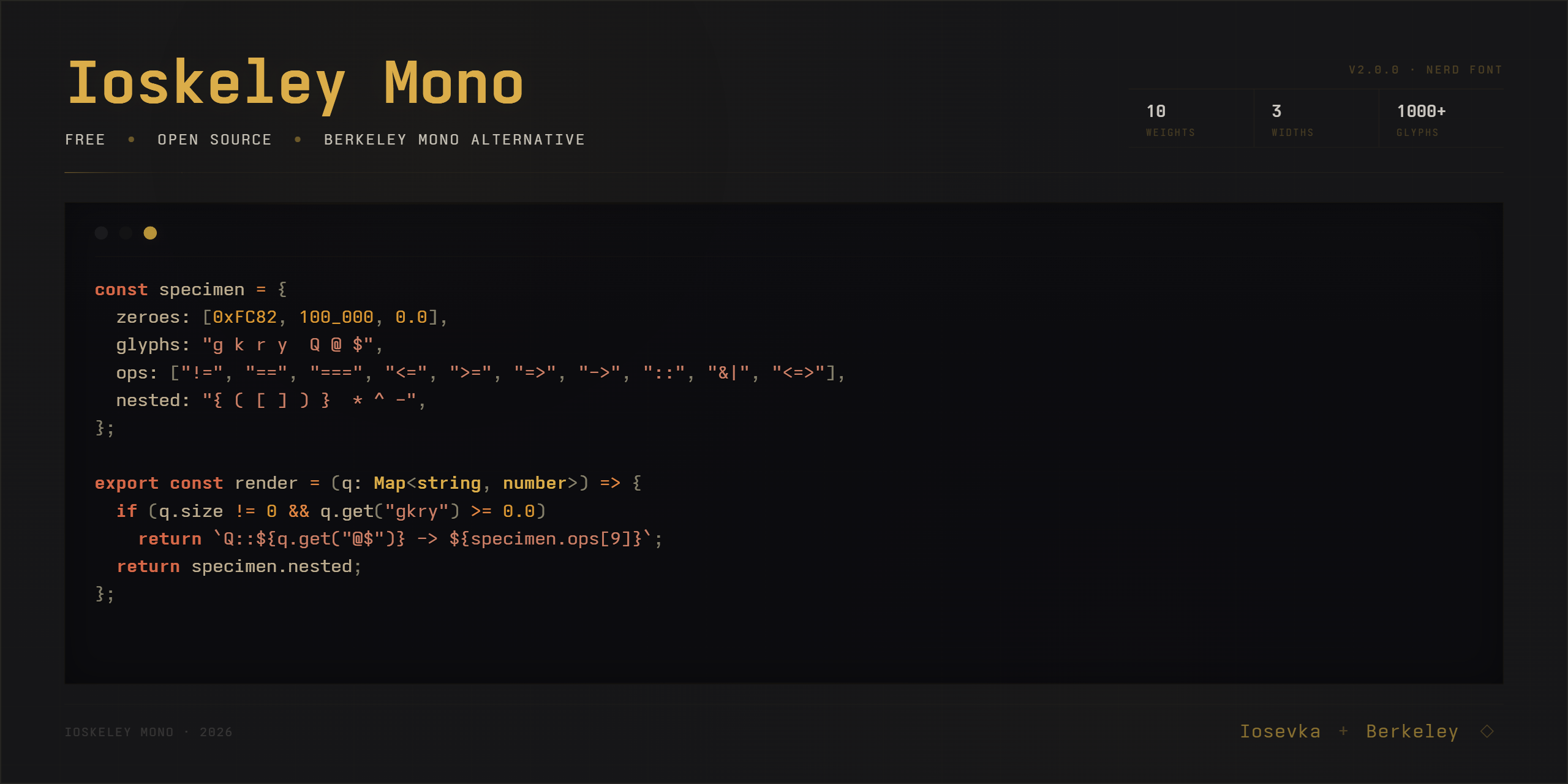 https://github.com/ahatem/IoskeleyMono/blob/HEAD/Ioskeley Mono — open-source programming typeface