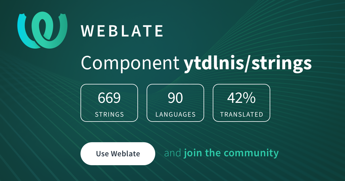 https://github.com/deniscerri/ytdlnis/blob/HEAD/Translation status