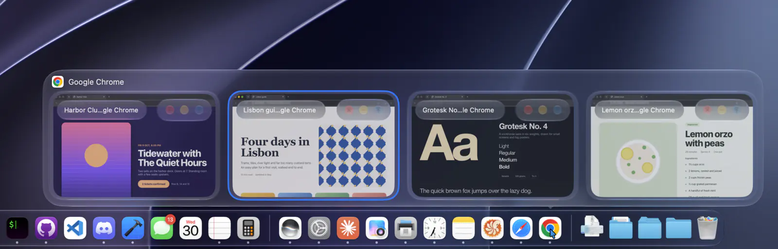 https://github.com/ejbills/DockDoor/blob/HEAD/Dock preview with controls floating on each window