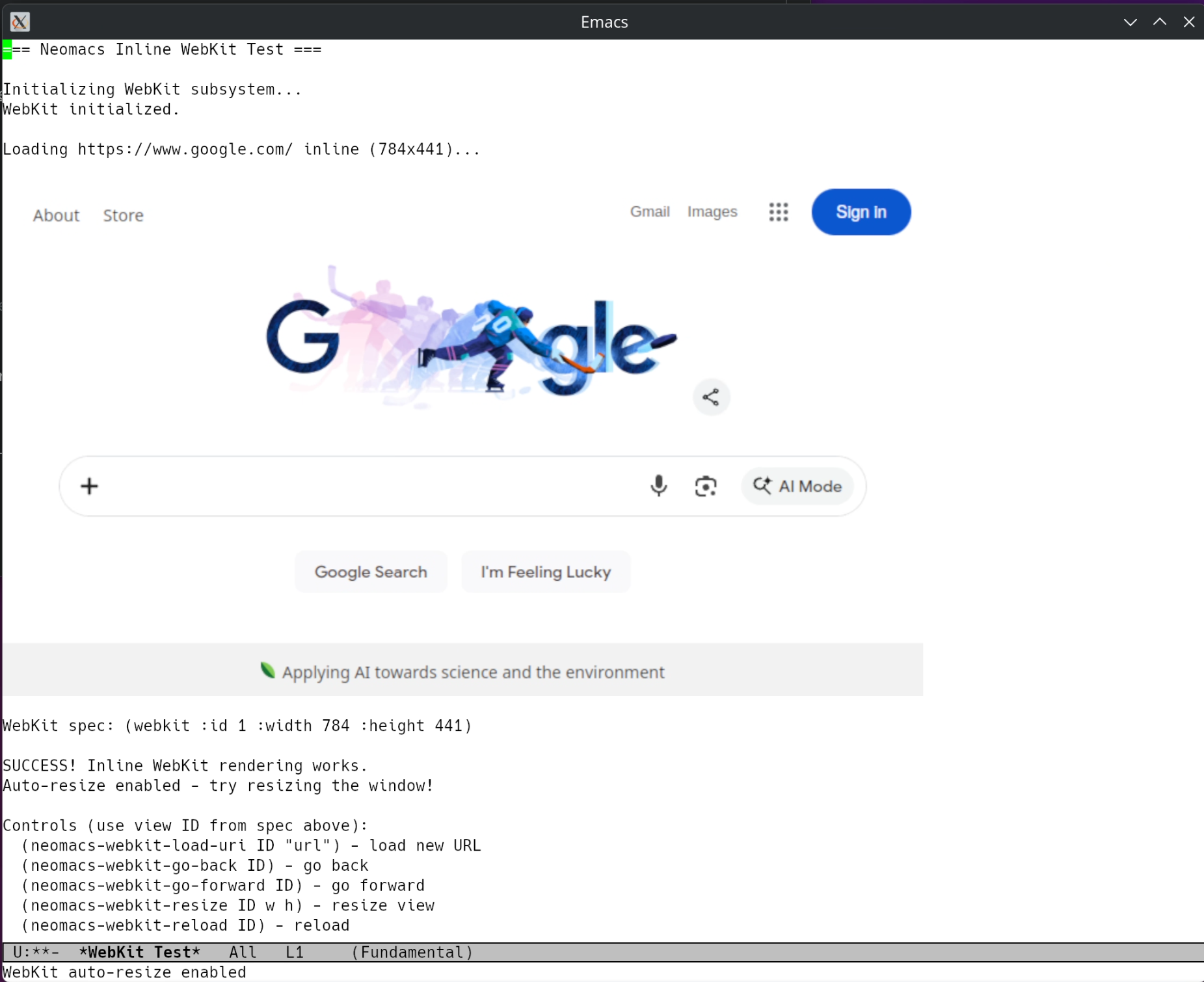 https://github.com/eval-exec/neomacs/blob/HEAD/Inline WPE WebKit browser in Emacs buffer