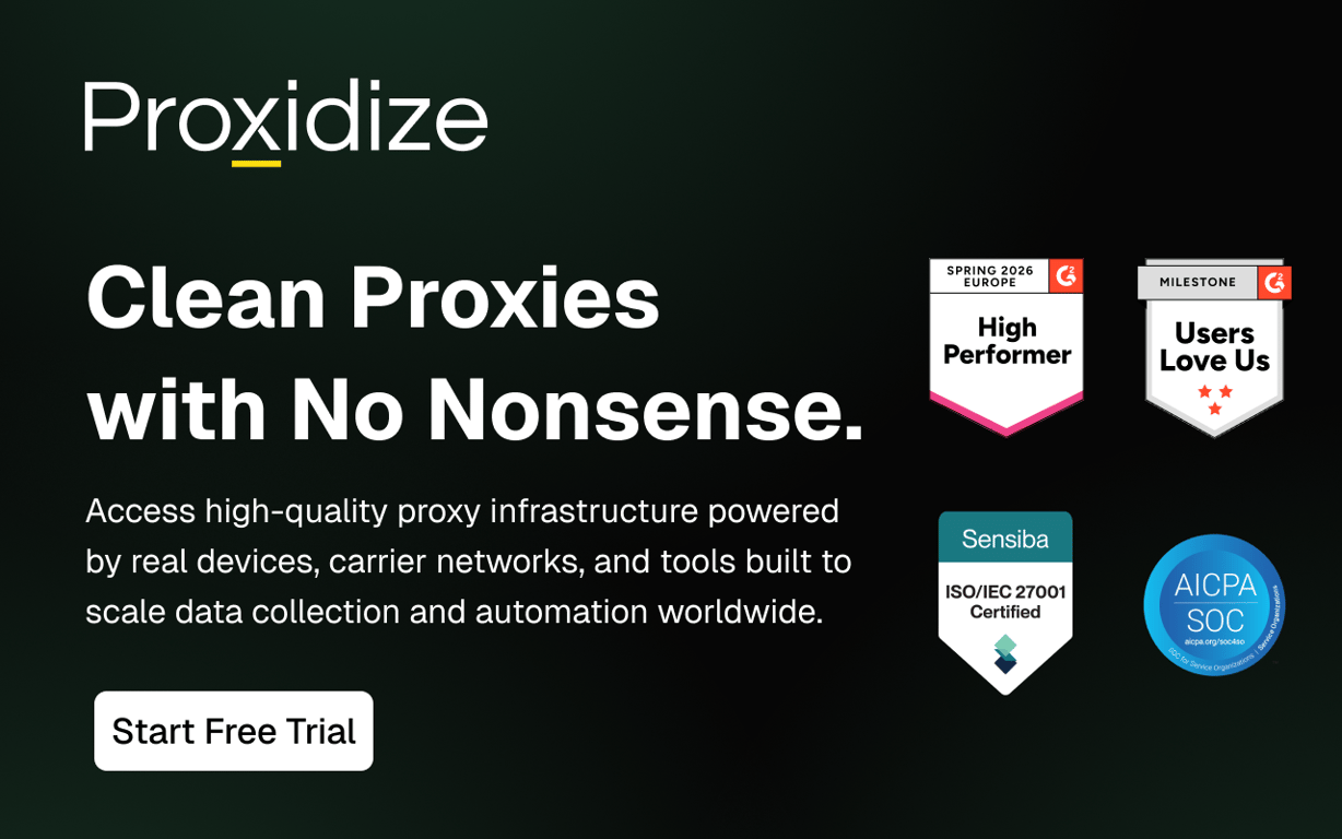 Proxidize | Proxies for Google Maps Scraping