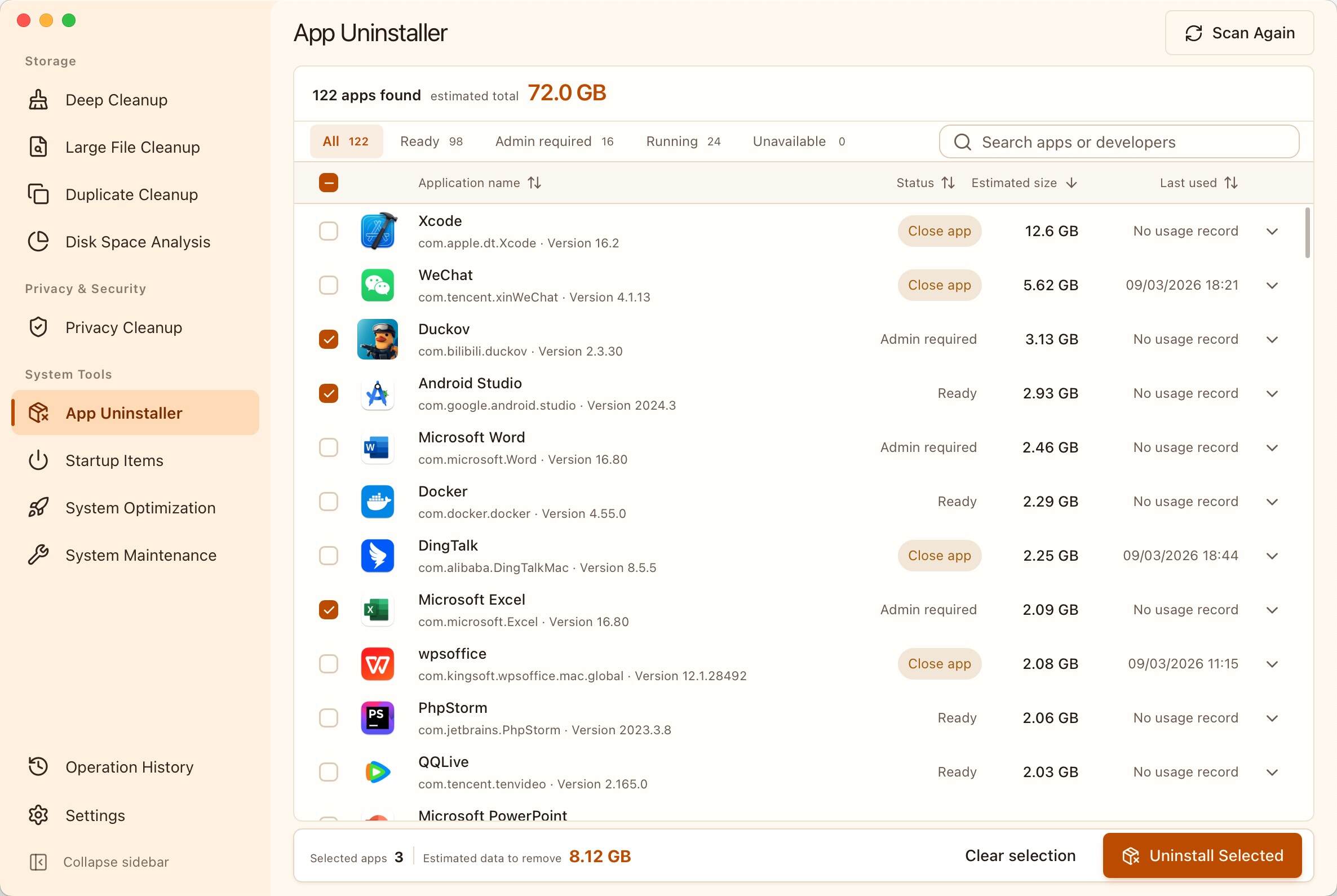 https://github.com/harry0703/MangoDisk/blob/HEAD/MangoDisk Application Uninstaller interface