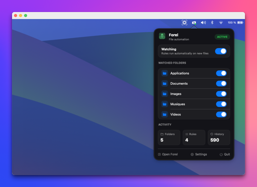https://github.com/lab421/forel/blob/HEAD/Forel — rule editor