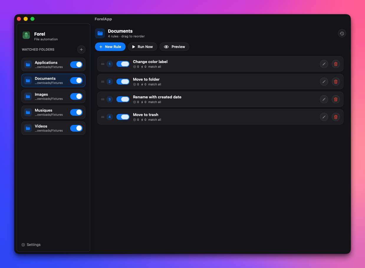 https://github.com/lab421/forel/blob/HEAD/Forel — main view