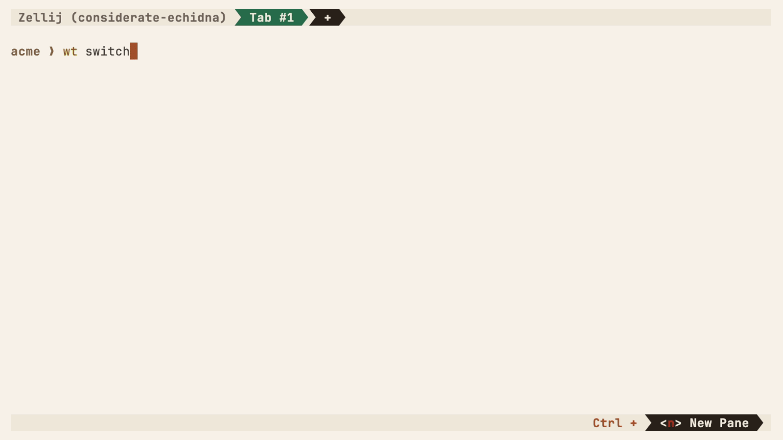 Worktrunk omnibus demo: multiple Claude agents in Zellij tabs with hooks, LLM commits, and merge workflow