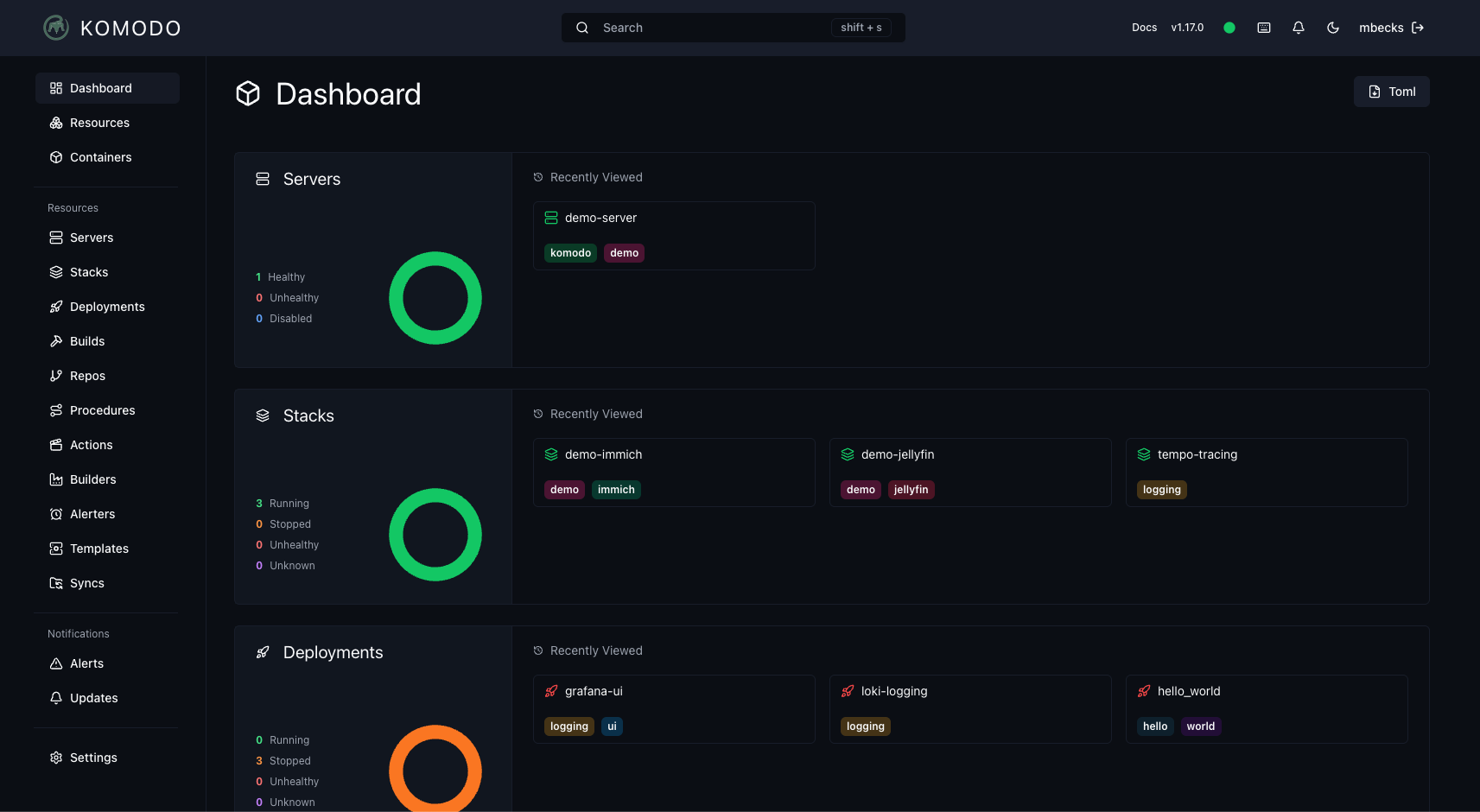 Dashboard