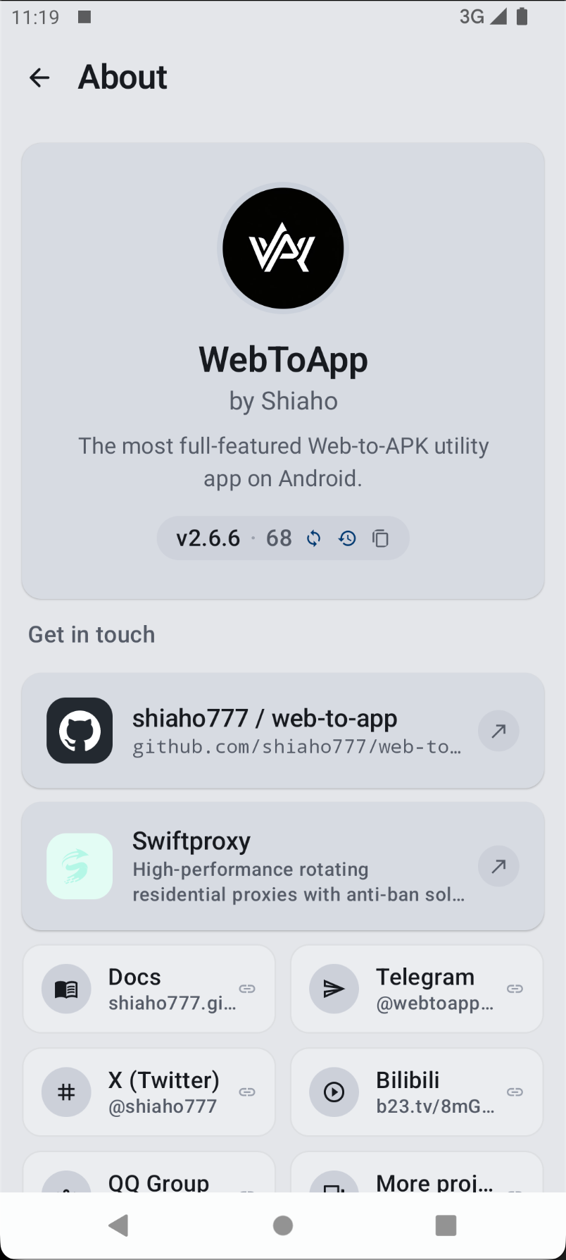 https://github.com/shiaho777/web-to-app/blob/HEAD/About page
