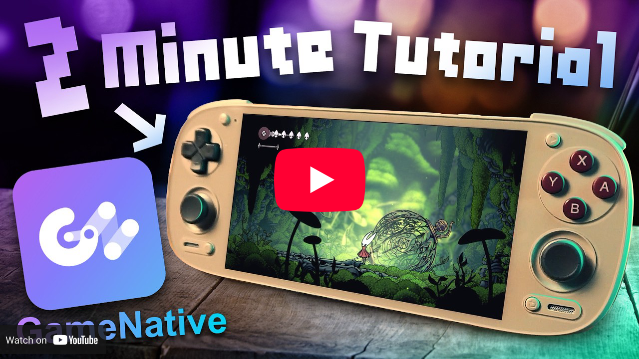 https://github.com/utkarshdalal/GameNative/blob/HEAD/Youtube Video