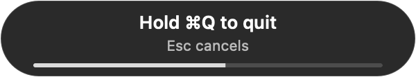 https://github.com/vorssaint/vorssaint-utils/blob/HEAD/The hold-to-confirm prompt showing progress below the Command-Q quit shortcut hint